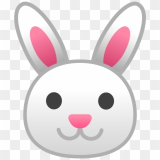 Svg Transparent Library Easter Head Png For Free Download - Bunny Emoji Clipart