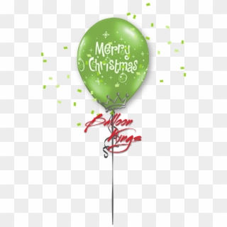 11in Latex Merry Christmas Ornaments - Merry Christmas Balloon Png Clipart