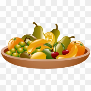 750 X 422 8 - Bowl Of Fruits Clipart - Png Download