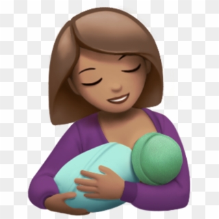 Emoji Update 2017 - Breastfeeding Emoji Clipart