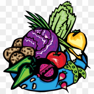 Vegetables Clipart Icon - Animasi Buah Dan Sayur - Png Download
