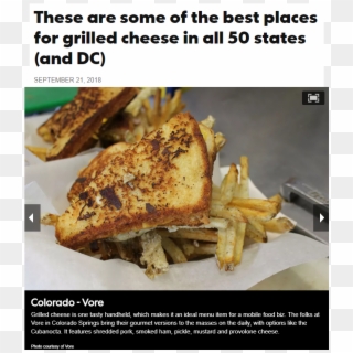 Usa Today's Travel Website Said We Have The Best Grilled - French Toast Clipart
