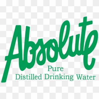 Brand Name Logo & Symbol Absolute Pure Distilled Drinking - Absolute Distilled Water Logo Clipart