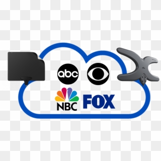 Sling Tv Tablo Streaming Media Hulu Channel Master - Abc Cbs Fox Nbc Press Release Clipart