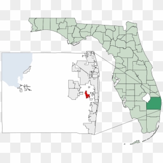 Ridge Harbor Florida On Map Clipart