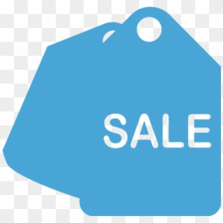 Sale Tag - Blue Sales Icon Png Clipart