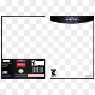 Download Png - Gamecube Game Cover Template Clipart