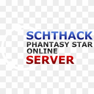 Schthack Pso Server - Poster Clipart