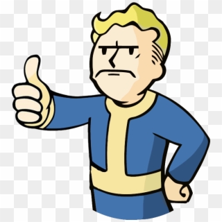 Svg Download This Entire Subreddit If Fallout - Vault Boy Thumbs Down Clipart