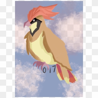 #pokemon #pidgeotto Cloudy With A Chance Of Birb Pic - Cedar Waxwing Clipart