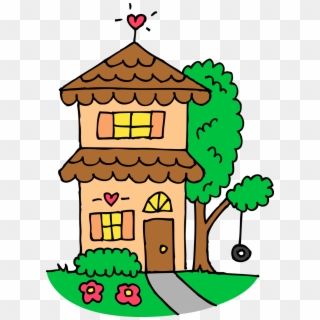 Cute House Clipart - House Clipart - Png Download