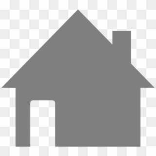 Medium Image - House Clipart Grey - Png Download