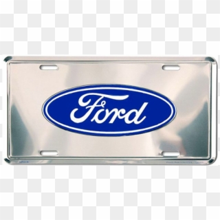 Ge Front Ford Logo License Plate - Ford Clipart