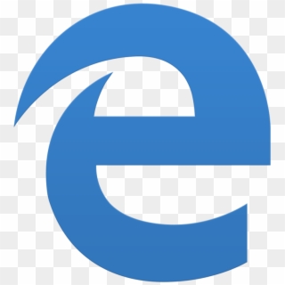 E Icon Png - Microsoft Edge Logo Vector Clipart