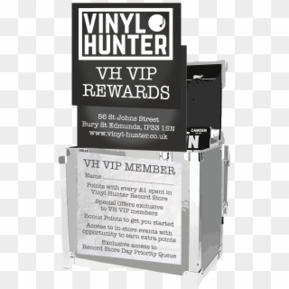 Vinyl Hunter Vip Club - Poster Clipart