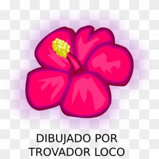 Draw A Tropical Flower Clipart