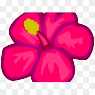 Hawaiian Flower Clipart - Flower Clip Art - Png Download