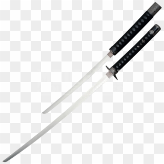 Dual Samurai Swords , Png Download - Real Transparent Samurai Sword Png Clipart