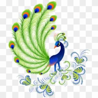 Peacock Picture In Cartoon Beautiful Clipart