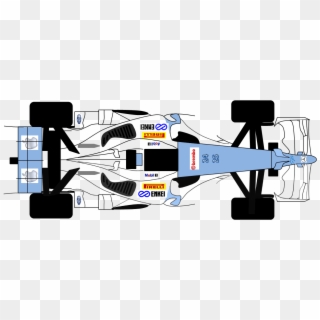 Not The Most Complicated Car - F1 Birds Eye View Clipart