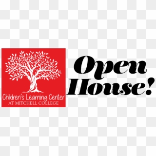 Children's Learning Center Open House - Grey Silhouette Background Clipart