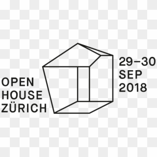 Open House Zürich - Line Art Clipart