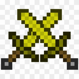 [ Img] - Minecraft Diamond Sword Png Clipart