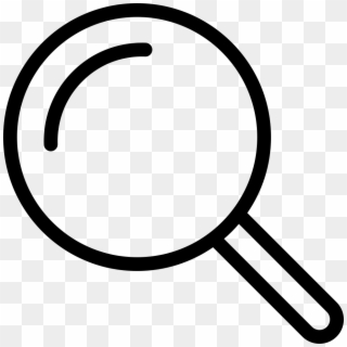 Thin Zoom Find Search Magnifying Glass Comments Clipart