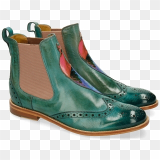 Ankle Boots Amelie 44 Sweet Water Peacock - Chelsea Boot Clipart