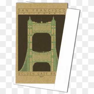 Golden Gate Bridge - Paper Clipart