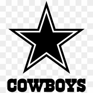 Dallas Cowboys Logo Png Transparent & Svg Vector Freebie - Black Dallas Cowboys Logo Clipart