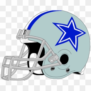 Dallas Cowboys Clipart Png - 1980s Dallas Cowboys Helmet Transparent Png