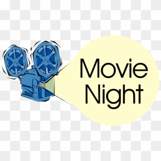 Come Join The Fun At Movie Night August Th Meet Church - Movie Projector Clip Art - Png Download