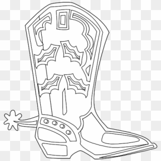 Svg Free Drawing At Getdrawings Com Free For Personal - Cowboy Boots Black And White Transparent Clipart
