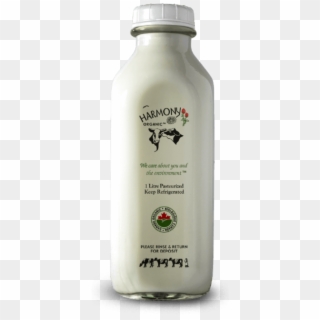 Unhomogenized Organic Nature's Whole Milk One Litre - Harmony Organic Clipart