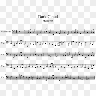 Dark Cloud - Trumpet Partition I Will Survive Clipart