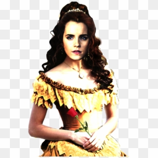 Emma Watson As Belle From Disney's Batb 2017 Png By - Katherine Pierce 1864 Hair Clipart