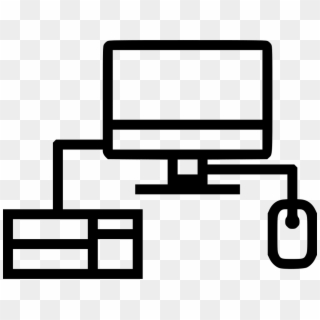 Laptop Computer Lab Study Mouse Click Keyboard Type - Computer Lab Icon Png Clipart