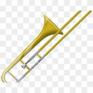 Trombone Png Transparent Images - Cartoon Trombone Clipart