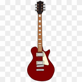 Guitar Clip Art Black White Free Clipart Images - Les Paul Guitar Clip Art - Png Download