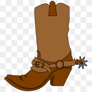 How To Set Use Cowboy Boot Svg Vector Clipart (#1085448) - PikPng