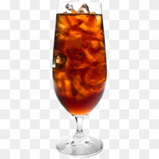 Cola With Ice Cubes Png Free Image - Drink Clipart