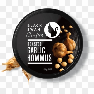 Roasted Garlic Hommus - Hummus Dip Black Swan Clipart