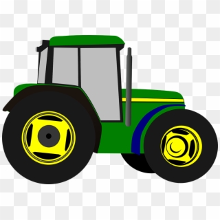 Cartoon John Deere Tractor Clipart