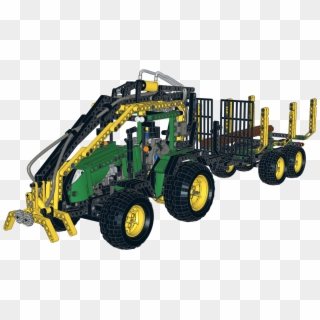 Forest Tractor - Tractor Clipart