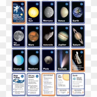 Solar System Flashcards Pdf Clipart