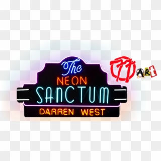 Neon Sanctum - Neon Sign Clipart