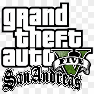 Grand Theft Auto V San Andreas L - Gta V San Andreas Logo Clipart