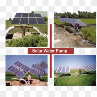 Solar Water Pumping System - Solar Energy Clipart