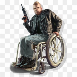 Angusmartin Tlad Artwork - Guy In A Wheelchair Png Clipart